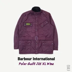 BARBOUR(バブアー) インターナショナル. Polar キルティング ジャケット XL ワイン