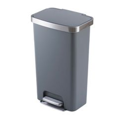 メーカー正規品 新品 EKO ハナ ステップビン ゴミ箱 グレー EK6266-45L-GR 45L
