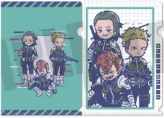 【中古】クリアファイル デザインD.古橋伊春＆出雲ハルイチ＆神楽木葵 れとぽぷ A5クリアファイルセット 「怪獣8号」