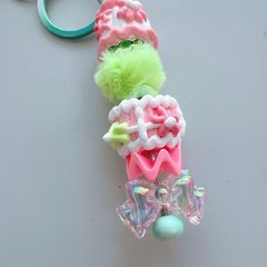 ☆ハンドメイド☆ファンシーデコレーション☆キーホルダー☆