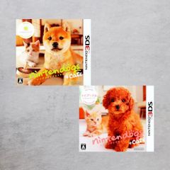 【状態A】3DS nintendogs ＋ cats 柴＆トイ・プードル＆Newフレンズ 2点 まとめ売り