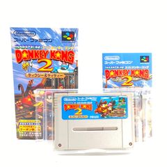 スーパードンキーコング2 ディクシー&ディディー スーパーファミコン ソフト 起動OK 箱・説明書あり レトロゲーム カセット スーファミ SFC