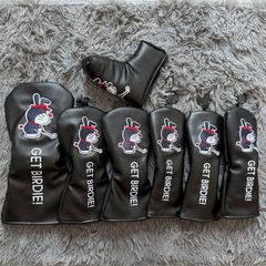 【7点セット】 新品未使用 ドラえもん ゴルフ クラブ ヘッドカバー ゴルフヘッドカバー 組み合自由！