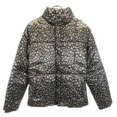 クリツィア レオパード 中綿ジャケット L ダークグリーン KRIZIA レディース 古着 【231028】