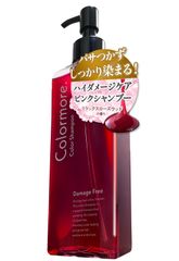【補修しながら色持ちキープ】Colormore (カラモア) ピンクシャンプー カラーシャンプー ピンク 赤 カラーキープシャンプー 色落ち防止 リラックスローズウッドの香り 200ml 約1ヶ月分