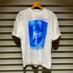 90's ソニー SONY プリント Tシャツ 半袖 シングルステッチ サイズ：メンズ L ホワイト【PI】