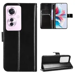 For OPPO Reno11 A ケース 手帳型 For OPPO Reno11 A ケース 手帳型 For OPPO Reno11 A 手帳型 ケース 手作り 高級PU レザーケース スタンド機能 落下防止 衝撃吸収 スタイリッシュ 横置き 耐衝撃 ケ