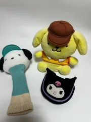 サンリオ 人格 ゴルフ クラブ カバー 3 種 セット