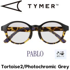 調光レンズ サングラス TYMER タイマー PABLO パブロ Tortoise2/Photochromic Grey TY103-MT2-PGY 日本代理店正規品のサムネイル