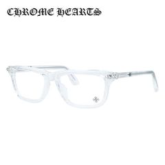 クロムハーツ メガネフレーム 伊達メガネ アジアンフィット CHROME HEARTS LITTLE DINGER CRYS 54サイズ フレアニー ウェリントン型 ユニセックス メンズ レディース