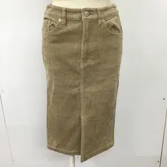 nano・universe ナノユニバース スカート ひざ丈スカート NL73SK3557HP コーデュロイ タイトスカート 前スリット