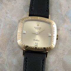 ロレックス レディース ヴィンテージ 希少 ダイヤインデックス Ref.4082 ROLEX CELLINI チェリーニ 18金無垢 1991年 イエローゴールド K18YG
