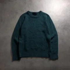 GQ1227◇junhashimoto . nano universe : ウールニットセーター◇S◇ブルー系 ジュンハシモト ナノユニバースのサムネイル