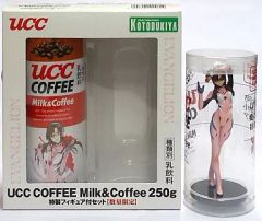 [중고] 피규어 마키나미 마리 일러스트 리아스 UCC COFFEE Milk & Coffee 250g 특제 피규어 부착 세트 (Blu-Ray & DVD 발매 기념) [에반게리온 신극장판: 파]