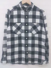 ◇ KEARNEY HOUSE カーニーハウス チェック 長袖 シャツ サイズM ブラック ホワイト メンズ P  【中古】 【1209200001308】のサムネイル