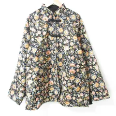 美品 24SS THE SHINZONE シンゾーン オリエンタル柄 リバーシブル チャイナジャケット 24SMSJK06 サイズFO ブラック レディース 古着 中古 USEDのサムネイル