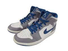 ナイキ NIKE エアジョーダン 1 ミッド トゥルーブルー AIR JORDAN 1 MID スニーカー DQ8426-014 25.5 ☆AA★