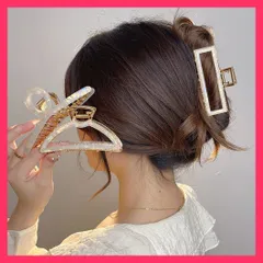【スタッフおすすめ！】 バンスクリップ レディース オーロラ石風 まとめ髪 雑貨/ヘアアクセサリー/ヘアアレンジ ヘアクリップ メタリック 髪飾り 簡単 おすすめ おしゃれ　人気 上品 99HXSP-009