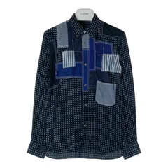 C*y様 コムデギャルソンオム　AD2023 パッチワークシャツ　XS 2025年最新】パッチワーク コムデギャルソンの人気アイテム - メルカリ