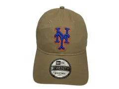 NEWERA (ニューエラ) 9TWENTY ニューヨーク・メッツ ベースボールキャップ CAP MLB 60235285 F カーキ ウィメンズ/045
