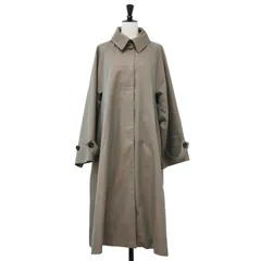 ROPE ロペ コート カーキ系 サイズ:36(S) コットン ギャバ テンカラー コート / Aライン ロング 日本製 アウター ジャケット 上着【レディース】