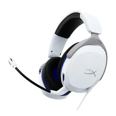 ハイパーエックス(HyperX) HyperX Cloud Stinger 2 Core PlayStation用ゲーミングヘッドセット PS対応 260g軽量 ホワイト 2年 在宅勤務 テレワーク ビデオ会議 リモートワーク 6H9B5AA