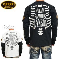 vanson バンソン トムとジェリー 長袖カットソー ポーター 黒白 - メルカリ