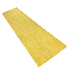 【人気商品】洗える 日本製 おしゃれ CubeDot 45×240 【CoCo Color】 キッチンマット (45×240 イエロー)