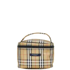 専用✨ バーバリー バニティバッグ ノバチェック シャドーホースロゴ 希少】Burberrys バーバリー バニティ シャドーホース ノバ