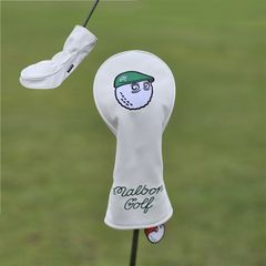 【シーズン新製品4点セット】 ハンチング マルボンゴルフクラブヘッドカバー白色 NOZOMI GOLF - メルカリShops