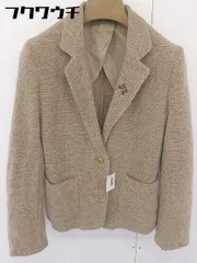 ◇ ◎ green label relaxing UNITED ARROWS 長袖 ジャケット サイズ38 ベージュブラウン系 レディース  【1109150003271】