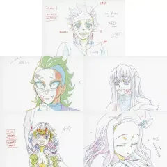 【中古】ポストカード 集合 ワールドツアー2024 原画ポストカードセット B(5枚セット) 「ワールドツアー上映 鬼滅の刃 絆の奇跡、そして柱稽古へ」 劇場グッズ