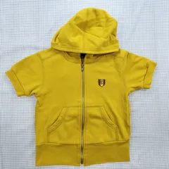 コムサイズム ISM パーカー 半袖 100cm 子供服 中古