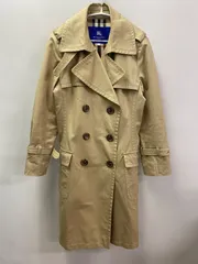 BURBERRY BLUE LABEL ダブルブレストトレンチコート 40 ウエストベルト無し