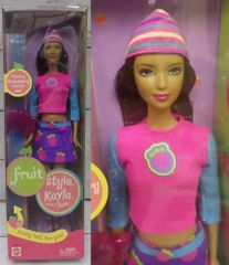 バービー友達【カイラ フルーツ スタイル香り付き】着せ替え人形Friend of Barbie★Fruit style Kayla■mattelマテル【新品】送料込