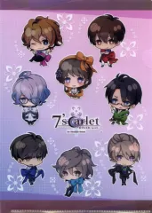 【中古】クリアファイル [単品] 集合 描きおろしちびキャラA4クリアファイル 「Switchソフト 7’scarlet for Nintendo Switch スペシャルステラセット」 同梱特典