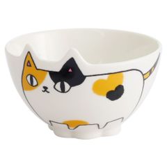 ☆ 猫型飯椀mike ☆ にゃん屋 猫3兄弟飯椀 にゃん屋 猫3兄弟 お茶碗 日本製 飯椀 ご飯茶碗 茶碗 茶わん 猫 ねこ ネコ 耳付き キャラクター 猫柄 ネコ柄 食器 可愛らしい キッチン雑貨 かわいい 可愛い キャラ キャット キュート お祝い 記念品