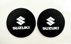 2枚入り　スズキ　ドリンクホルダー　マット　エンブレム　コースター　SUZUKI　ジムニー　ハスラー　スペーシア　ワゴンR スイフト
