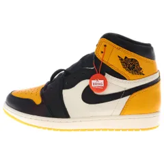 NIKE (ナイキ) AIR JORDAN 1 RETRO HIGH OG TAXI 555088-711 エア ジョーダン 1 レトロ タクシー ハイカットスニーカー イエロー/ブラック US11/29cm
