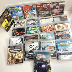プレステ3ソフト21本＋ミニミニ大作戦DVDまとめ売り　頭文字D 湾岸ミッドナイト　などなど　　　　　　E-S