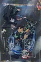 【中古】アクリルスタンド・アクリルパネル 竈門炭治郎＆魘夢 無限の決戦アクリルスタンド 「劇場版 鬼滅の刃 無限列車編×ufotable Cafe 第二期 前半」