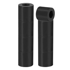 新品 PATIKIL 多目的ゴムスペーサー 8個 20 x 10 x 20 mm 防振パッド ゴムスペーサー ワッシャー HVAC 機械ボルト カーアクセサリー用 ブラック