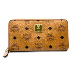 新品・未使用✨MCM レザー シボ革 モノグラム柄 ラウンドファスナー 長財布 MCM|ラウンドファスナー長財布|HARDOFFオフモール（オフモ