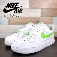 NIKE AIR FORCE 1 07 ナイキ ウィメンズ エア フォース 1 07  ホワイト グリーン 23.5cm U11883 DD8959-112