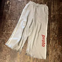 PROTOTYPES プロトタイプス　スウェット PROTOTYPES(プロトタイプス) CUT UP POLO PANTS（スウェット