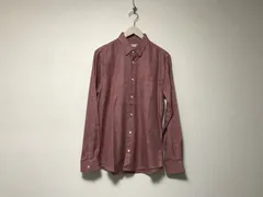 美品本物メリンダグロスMELINDAGLOSSコットンドレス長袖シャツメンズサーフアメカジミリタリーストリートスケーターワークビジネススーツモードゴルフドレスピンク38Mポルトガル製のサムネイル