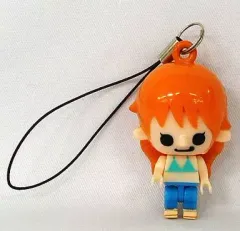 【中古】ストラップ(キャラクター) ナミ キャラクターブロックコレクション 新世界編(ストラップ) 「ワンピース×パンソンワークス」 サントリーなっちゃんオンパックキャンペーン品