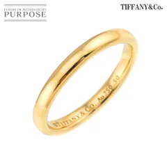 ⭐ 極美品 ✨Tiffany & Co. K18ゴールドリング 中古】 ティファニー TIFFANY&Co. K18 リング 指輪 12号