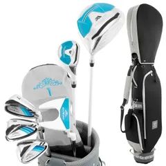 フォロー割実施中！(公式)ワールドイーグル ティアベル レディースハーフセット ホワイトソーダ 【右利き用】 付属バッグ：WE-TB-CCブラック