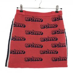 美品】archivio アルチビオ ゴルフスカート 赤 38 ポケット - メルカリ